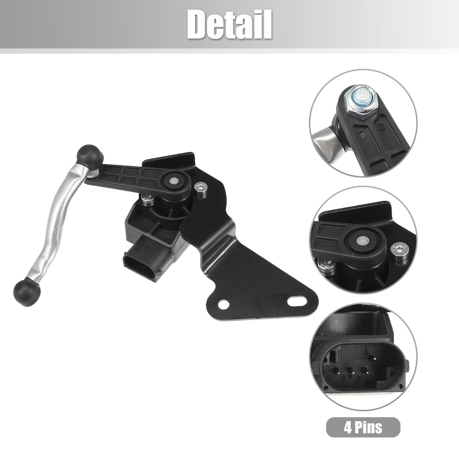 uxcell 2pcs Rear Left Right Side Suspension Ride Height Level Sensor for Ram …