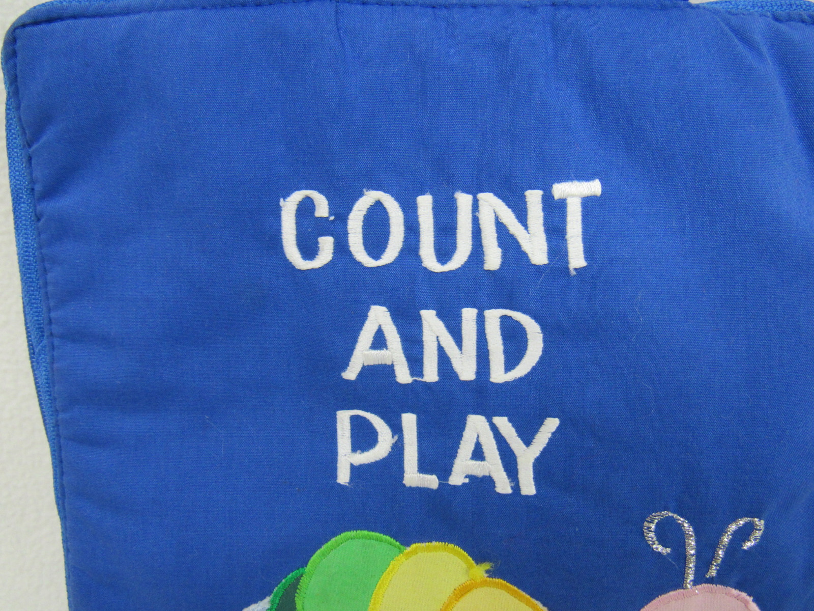 Pockets of Learning Soft Cloth Book Count And Play PLEASE READ