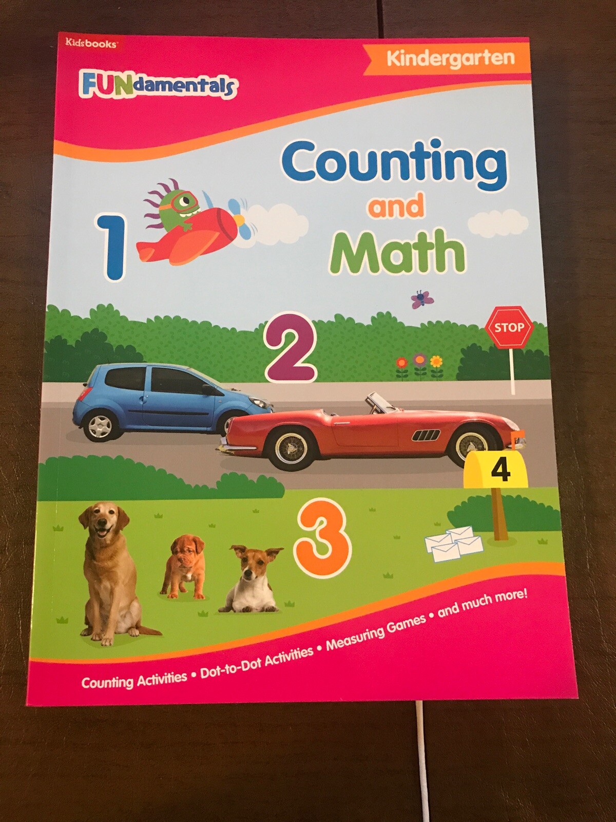 3X Kindergarten Fundamentals Write In Shapes & Puzzles Math & Count Books