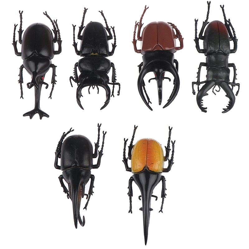Simulation beetle Toys Special Lifelike Model insect Toy teaching aids joke QH