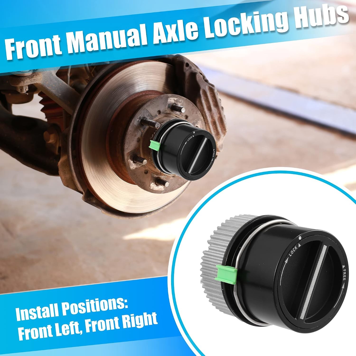 X AUTOHAUX Wheel Locking Hub for Ford F250 F350 1999