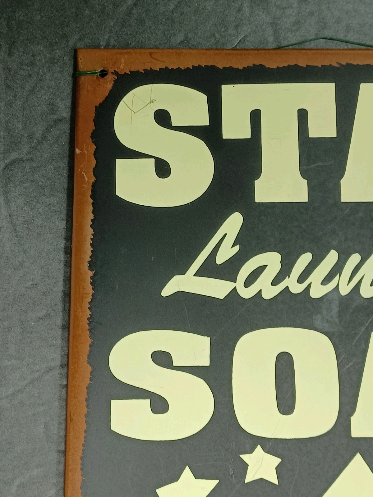 Star Laundry Soap 8×12 Metal Sign Vintage Design Wall Art Decor