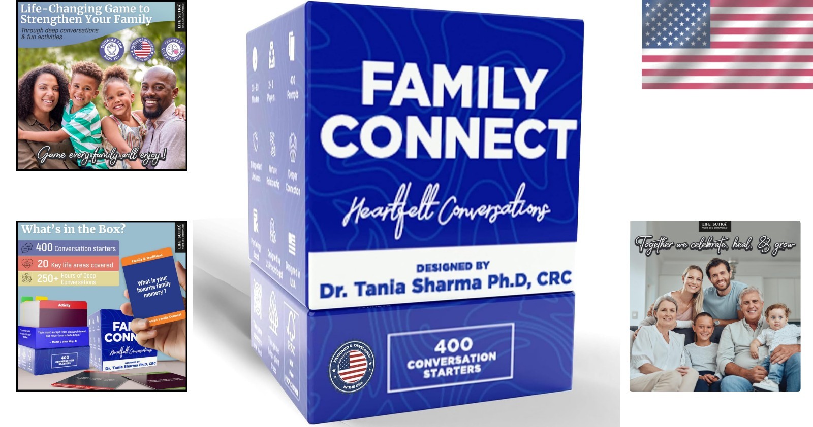 Fun Family Gift: Conversation Starters Game for Memorable Moments Together