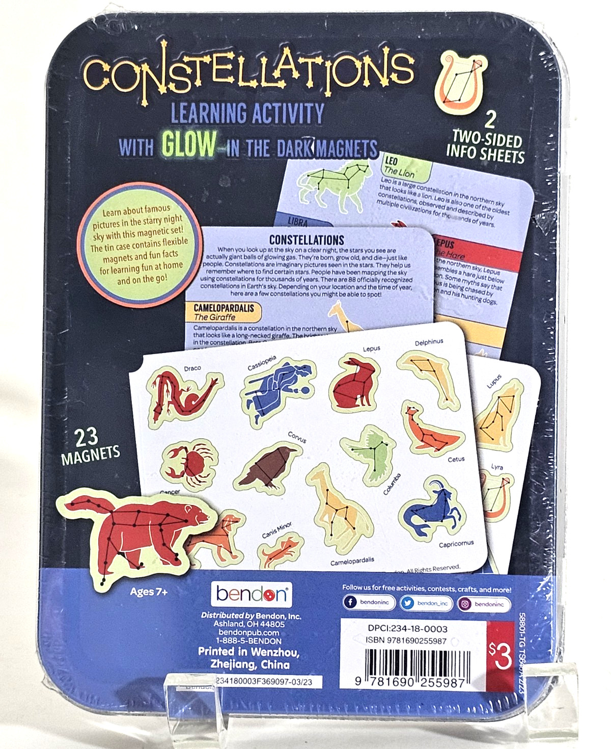 Bendon Constellations Glow In The Dark Learning Activity Set – S.T.E.M.