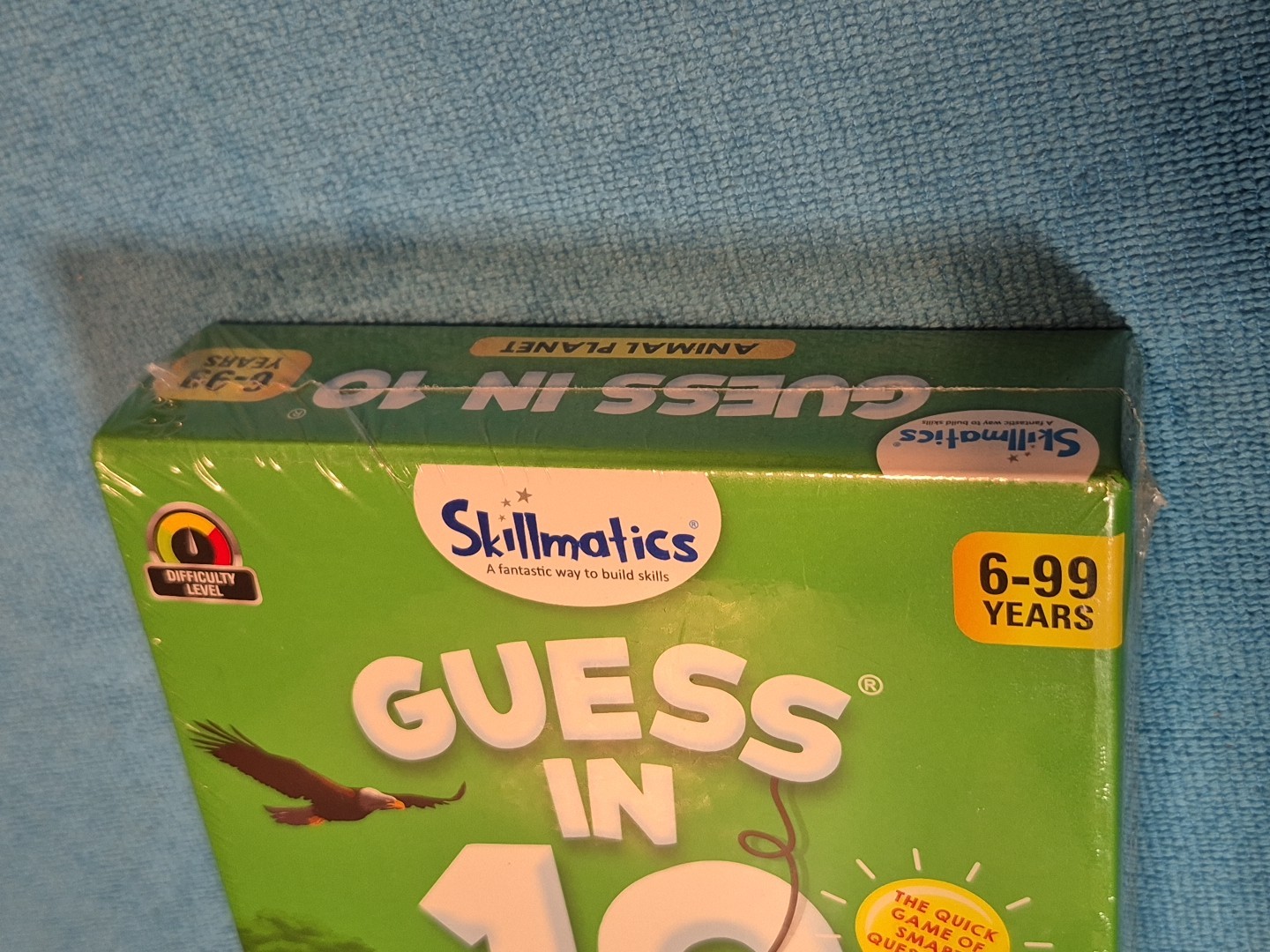 Skillmatics Guess in 10 Animal Planet Card Game New