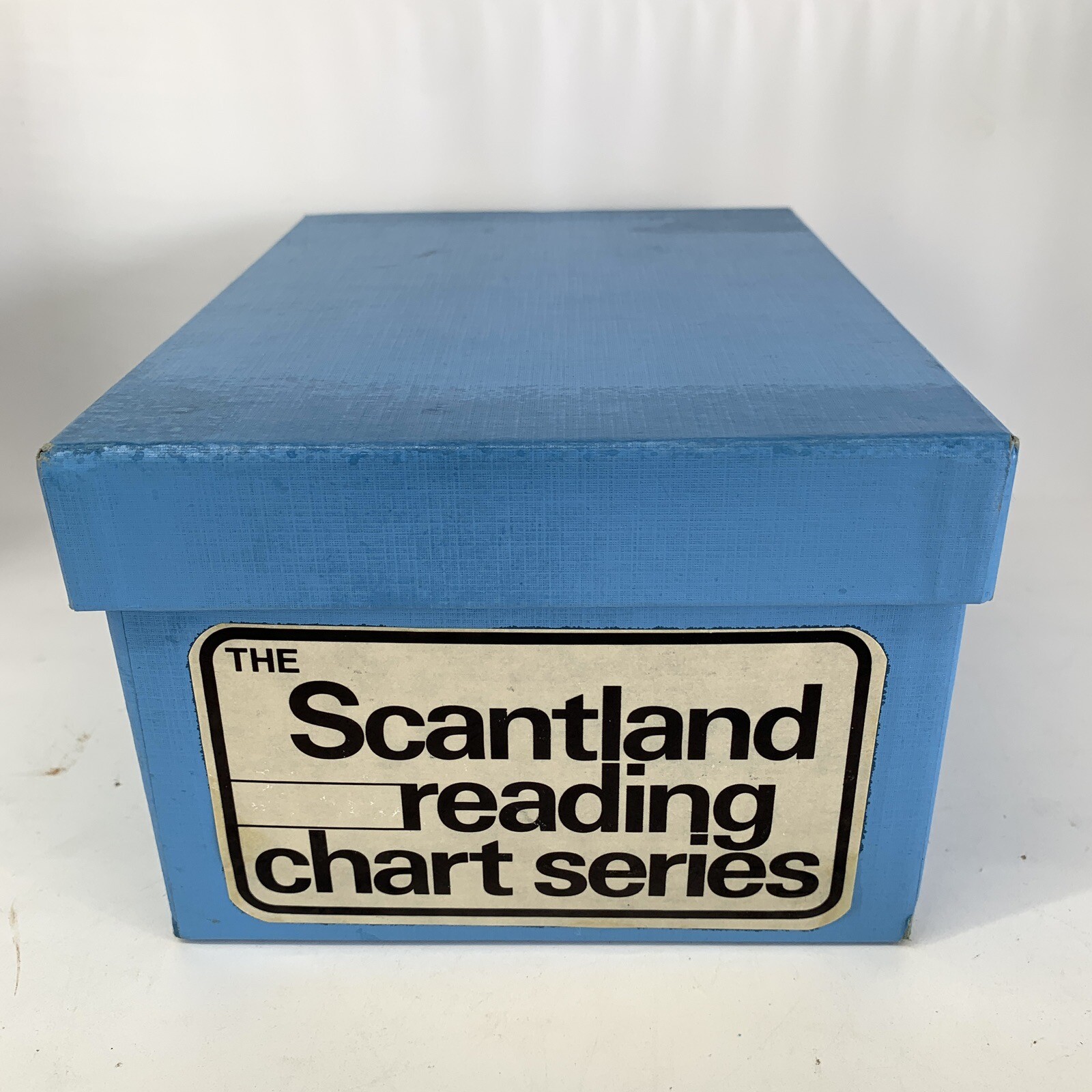 Scantland Reading Chart Series Cards Homeschool Student Materials Vintage 1977