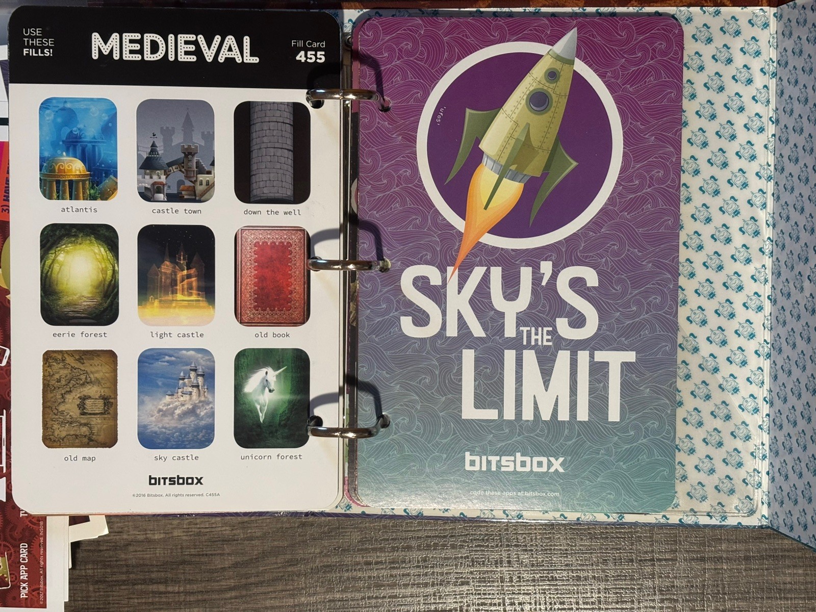 Bitsbox Computer Coding 6 Coding Sets, 2 Binders Homeschool STEM Educational