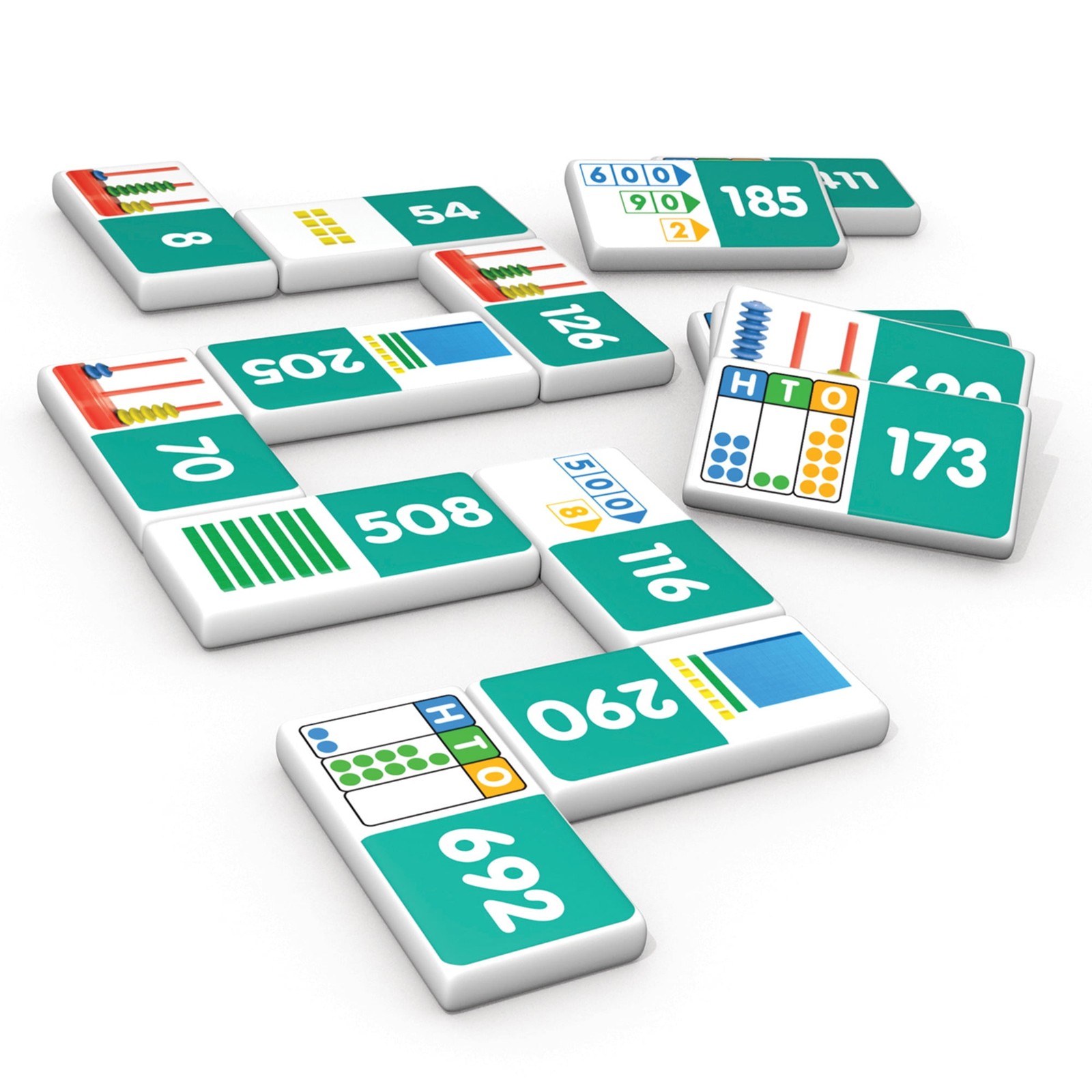 Junior Learning 489 Place Value Dominoes, Ages 6 To 12