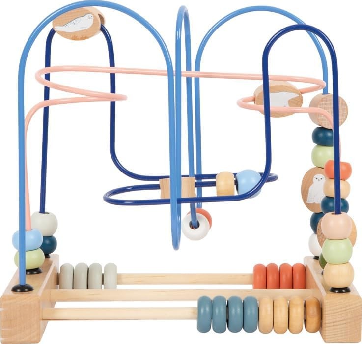 small foot Bead Maze Arctic made of FSC 100%-certified wood, motor activity toy