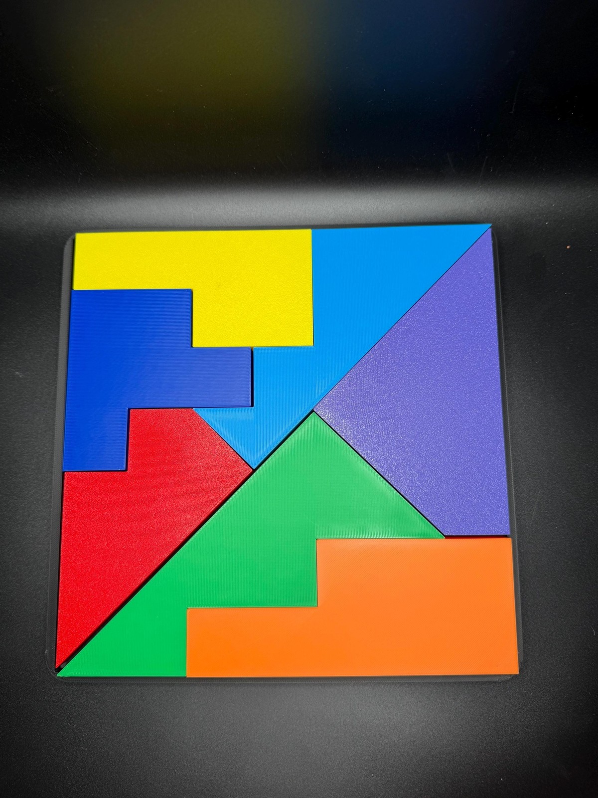 Disappearing Square Puzzle Version 3 – Vintage Modern Design, Fun Brain Teaser,