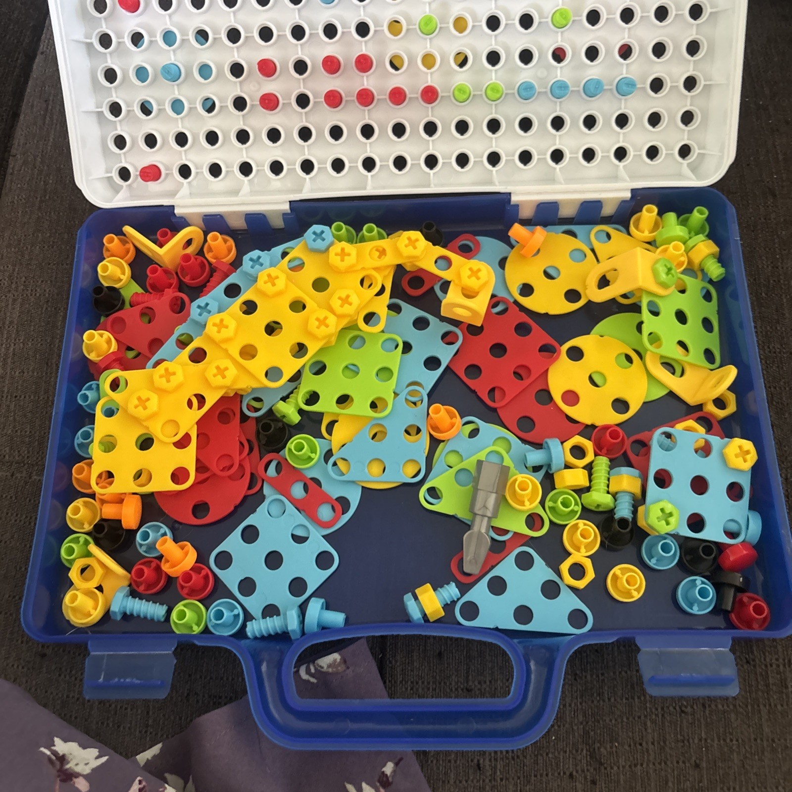 Occupational Therapy Fine Motor Skills Build Erect 179 Piece Case Incomplete