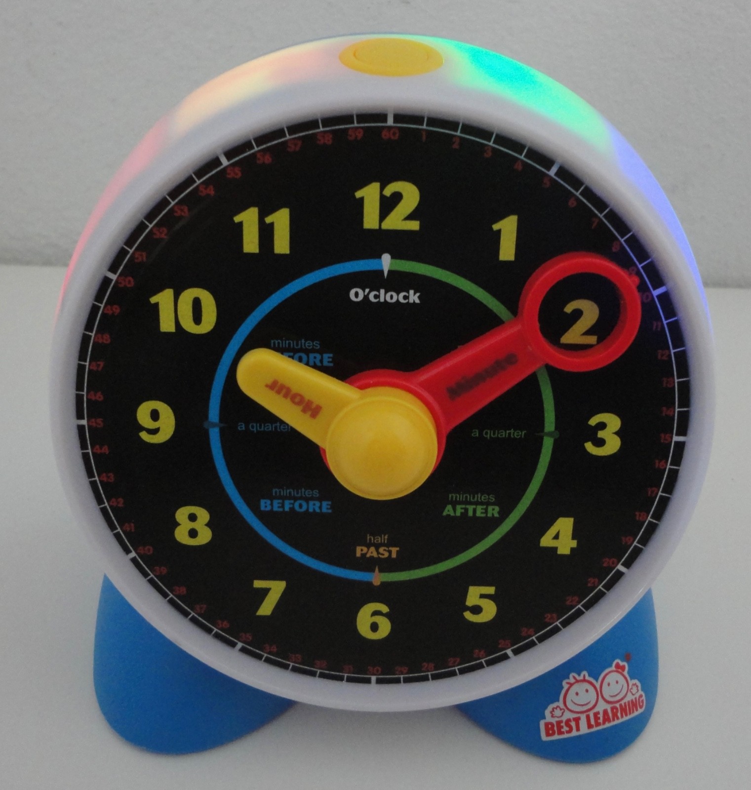 BEST LEARNING Learning Clock Educational Talking Learn to Tell Time Teaching