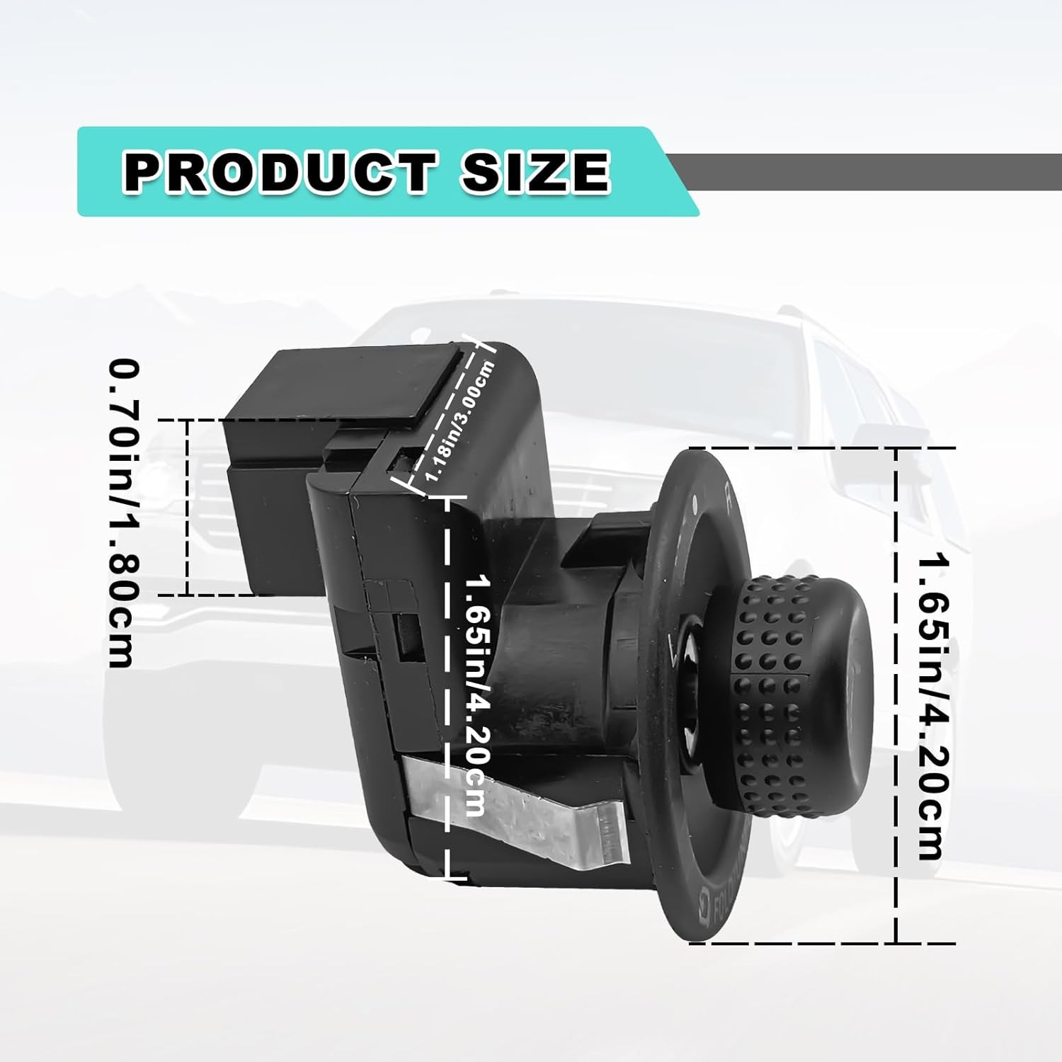 Front Driver Side Power Mirror Control Switch Compatible 05-14 Ford F150,08-16 F