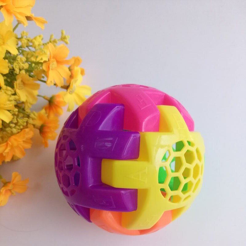 Plastic Bell Ball Rattle Baby Kids Assembling Block Newborn Educational Toys NEW