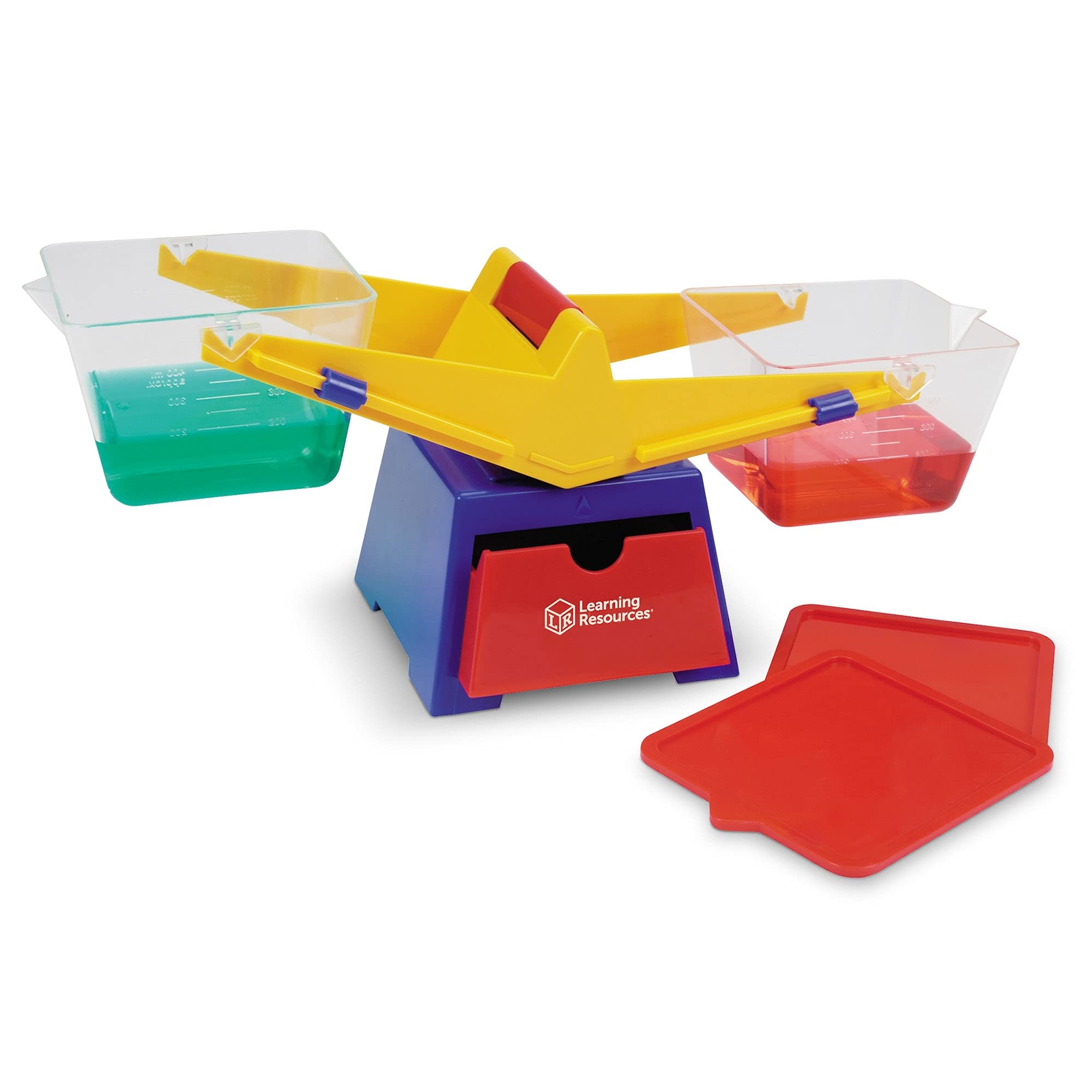 Multi Color Bucket Balance Scale for Kids STEM Learning and Measurement Tools