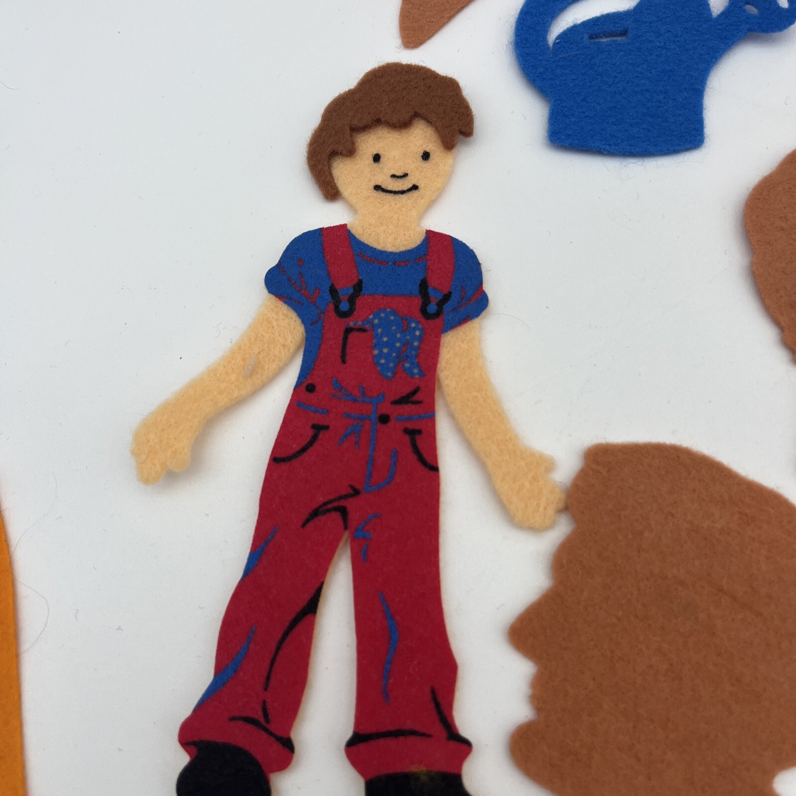 Vintage Felt Board Storyboard Figures & Characters Lot