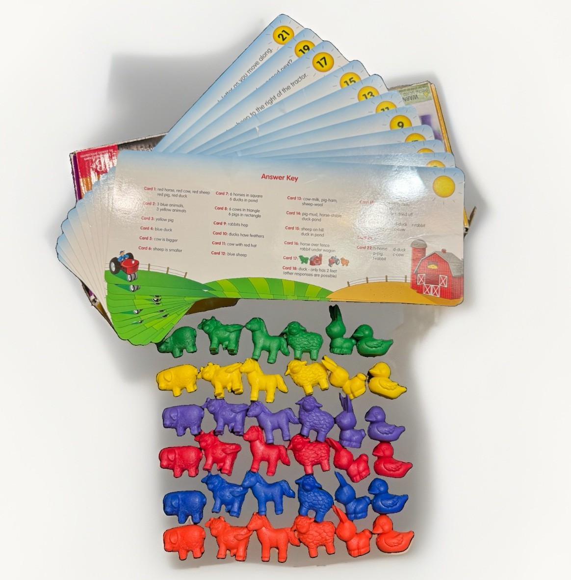 BUSY FARM Educational Reading, Language, Exploration, Motor Skills, Thinking Toy