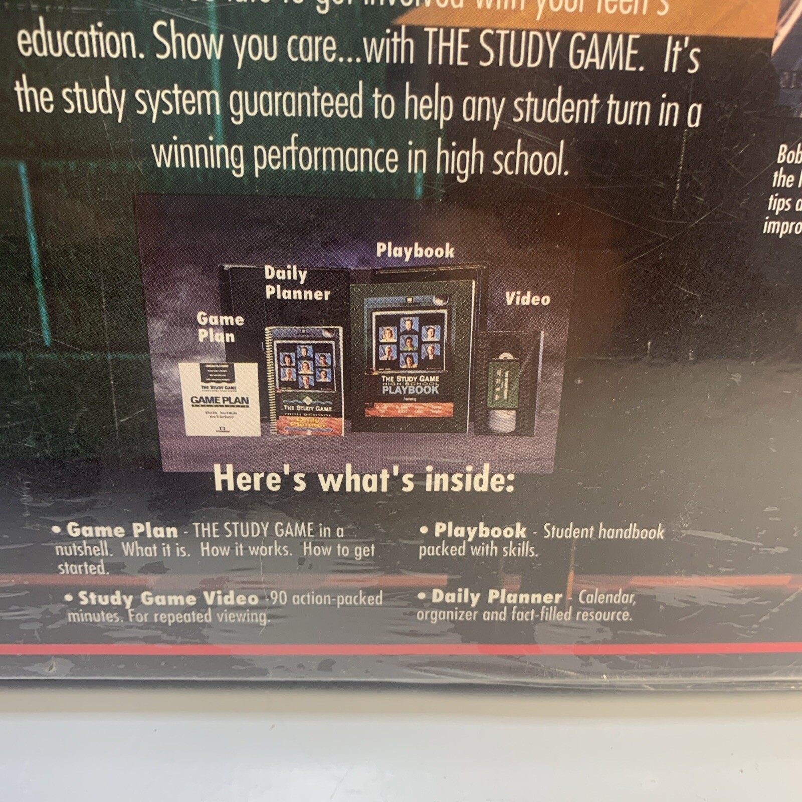 Lessonware The Study Game For High School Students Starter Edit. New Sealed VHS