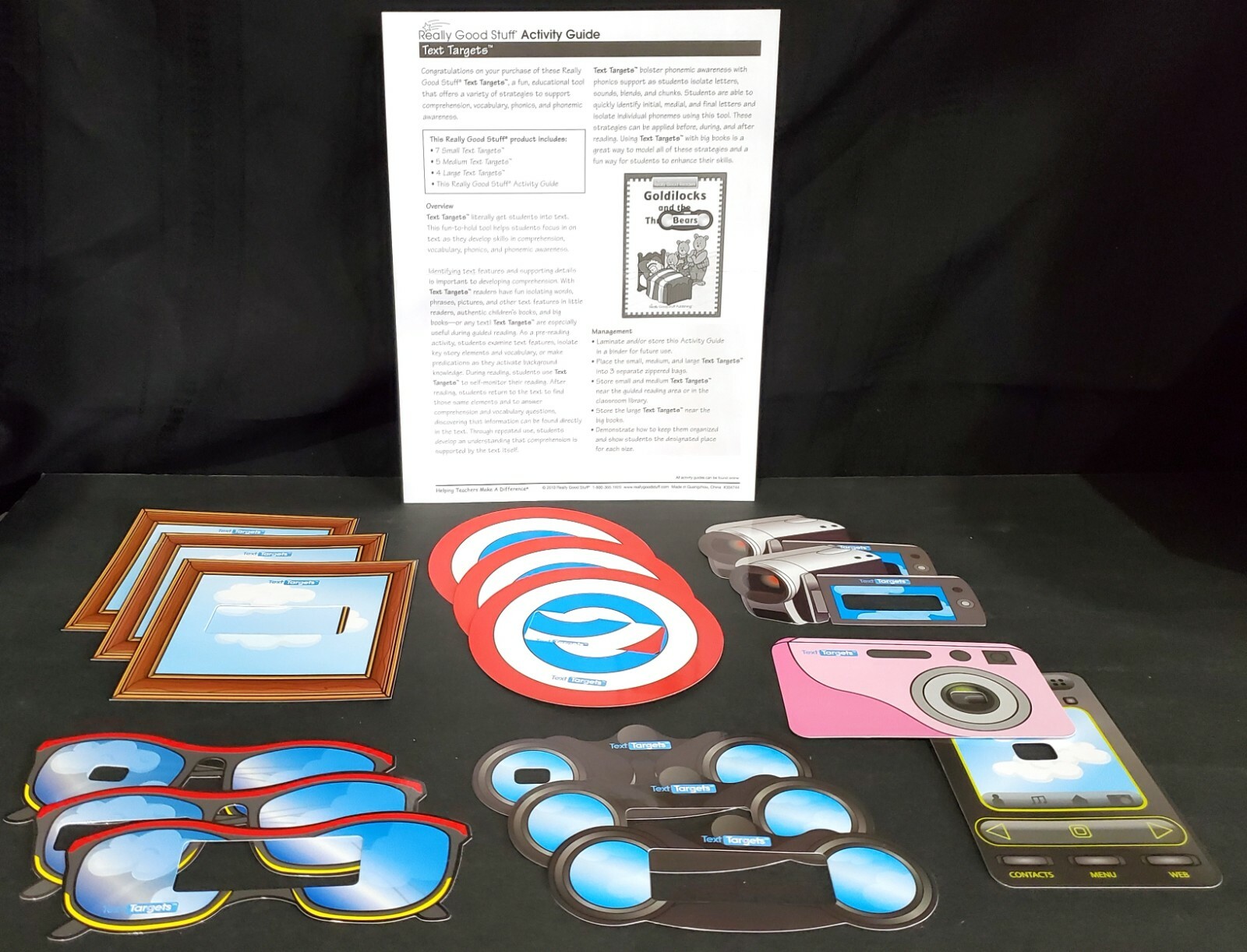 TEXT TARGETS Isolate Word phonics vocabulary comprehension classroom home school