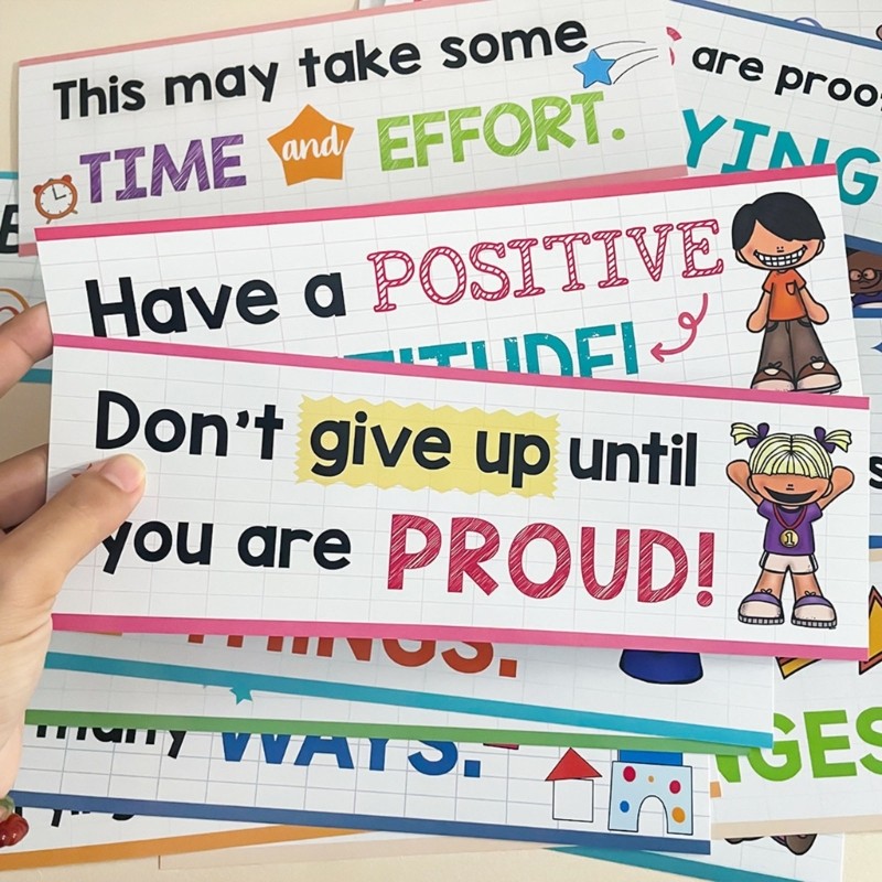 Pack of Classroom Decoration Posters Teaching Posters For Elementary Schools