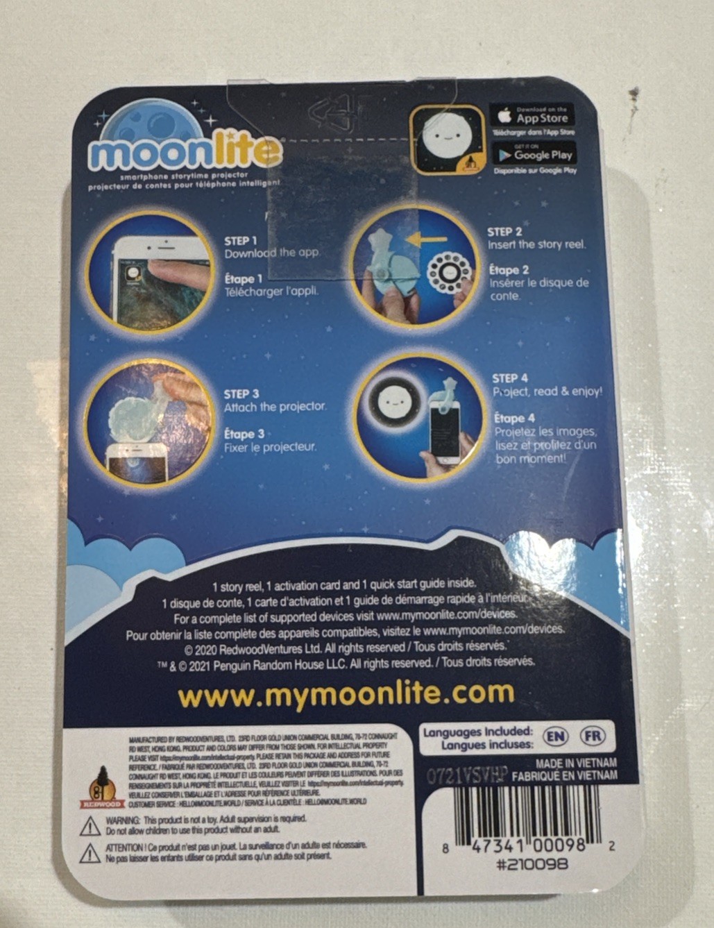 NEW SEALED MOONLITE Story Reel The Very Hungry Caterpillar