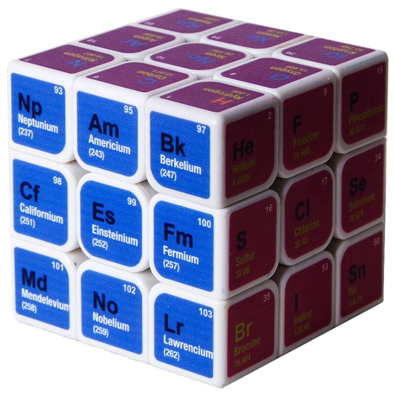 Fancy Magic Cube UV Print Chemistry Learning Tool Speed Cubes Speed Cubes
