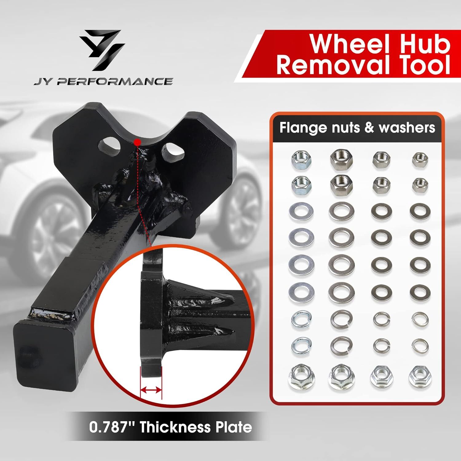 8629 Wheel Bearing Hub Removal Tool Kit Universal Replace for ATD Tools, Remove