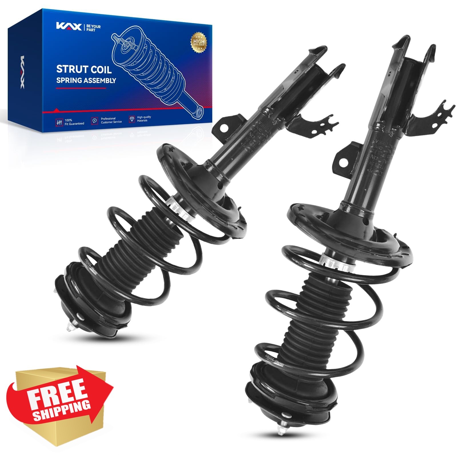 KAX Front Struts 12-17 Camry Pair