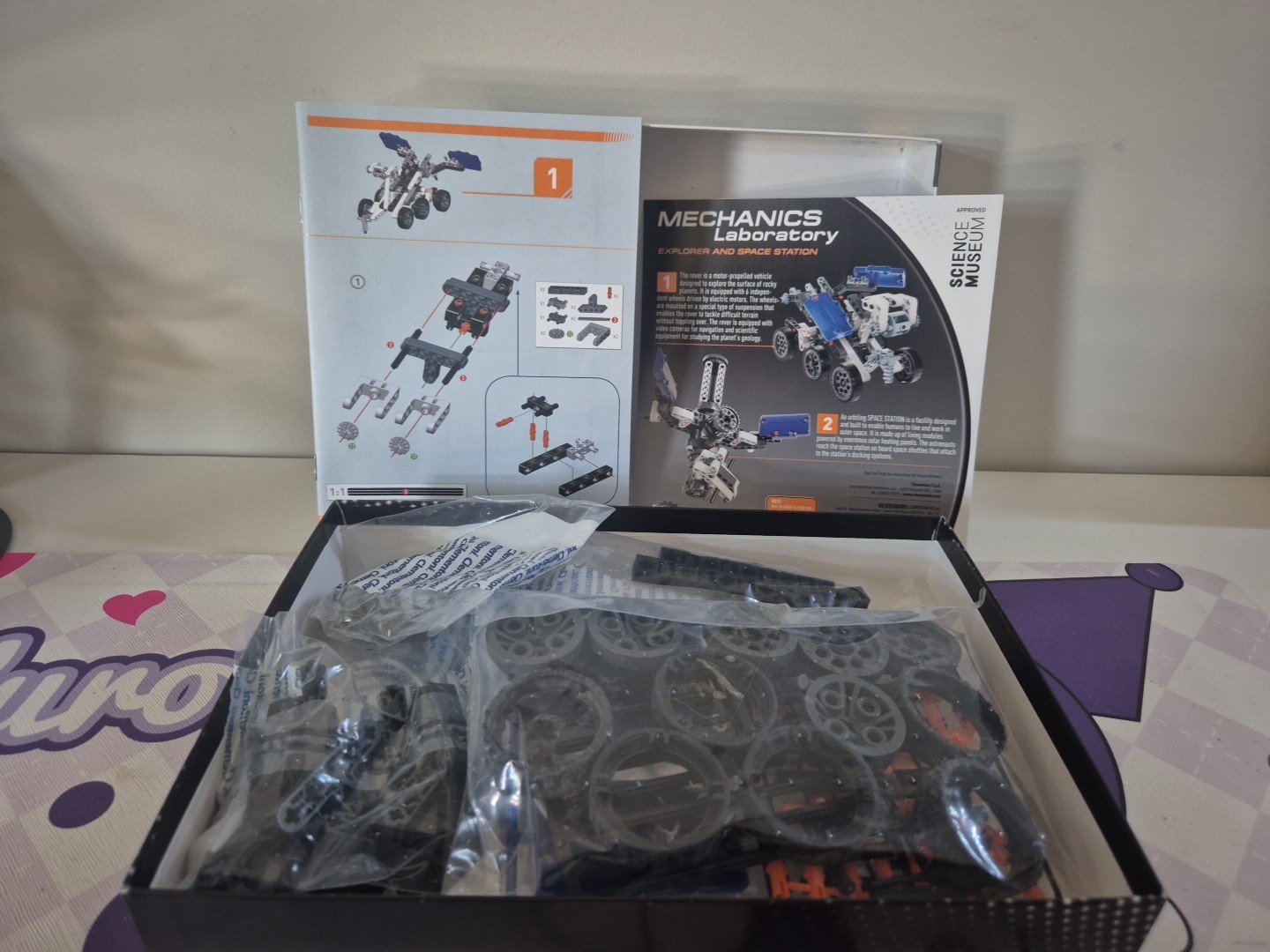 clementoni Mechanics Laboratory Explorer And Space Station Techno Logic