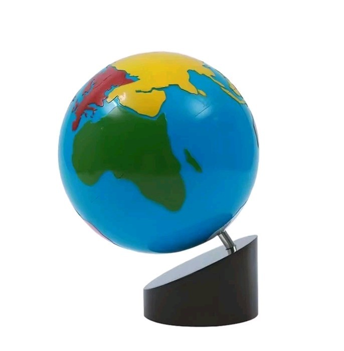 Montessori Globe – World Parts Science and Cultural Geography Materials Conti…