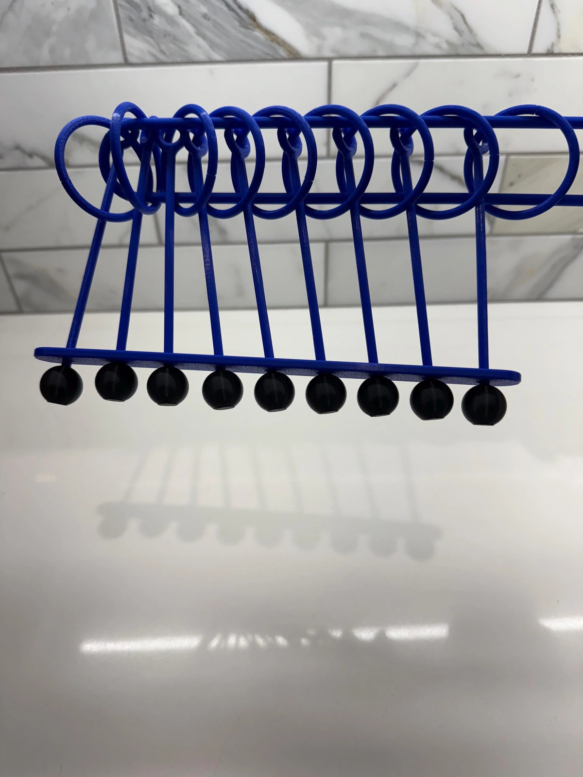 Chinese Rings Puzzle – Baguenaudier 3D Printed High Quality Brain Teaser