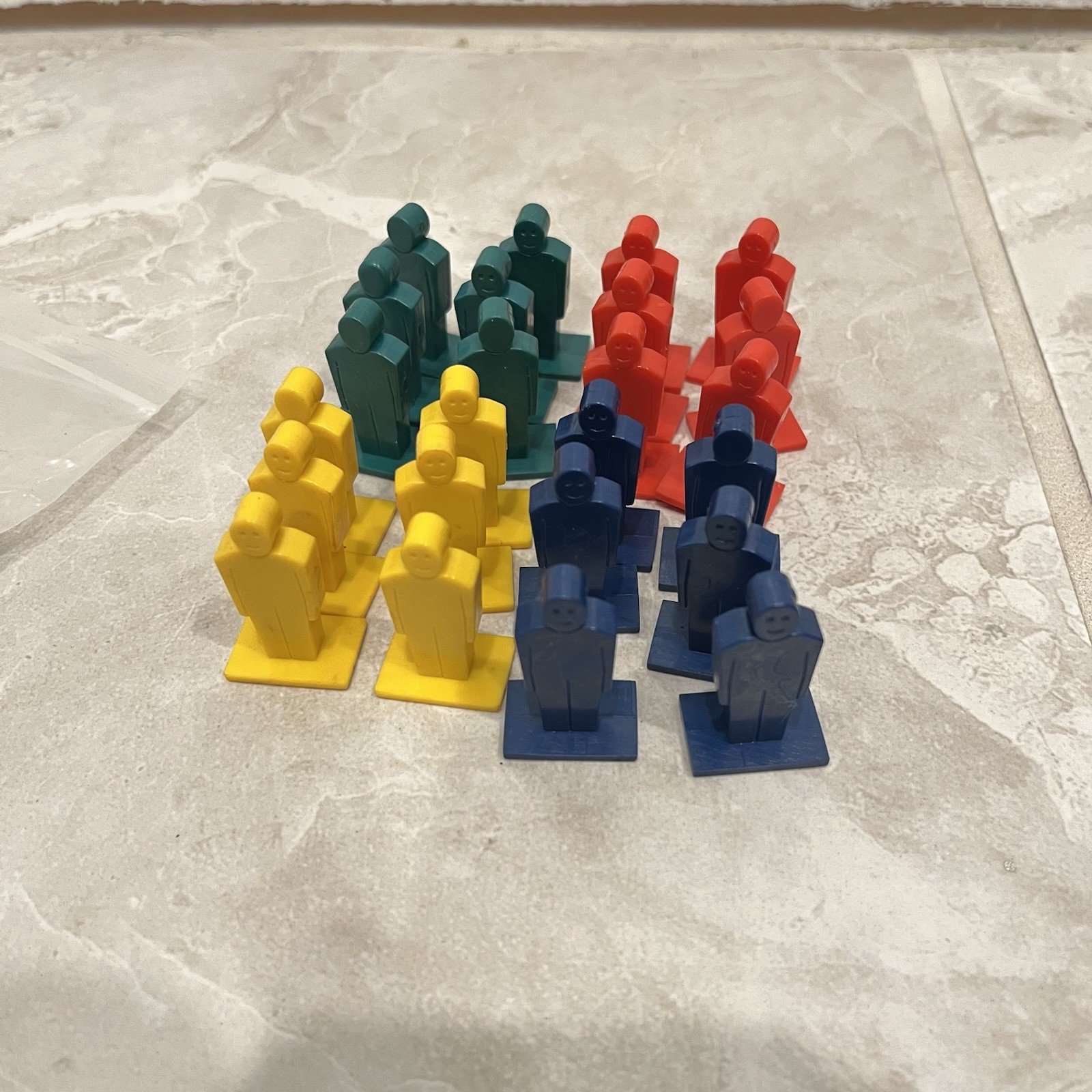 Learning Resources Counting Figures Set Colorful People Educational Toy Lot 24