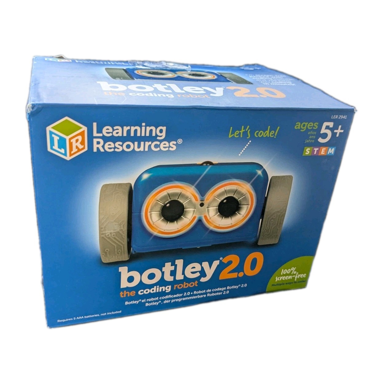 Learning Resources Botley 2.0 Coding Robot Children’s STEM Basic Coding Toy EUC