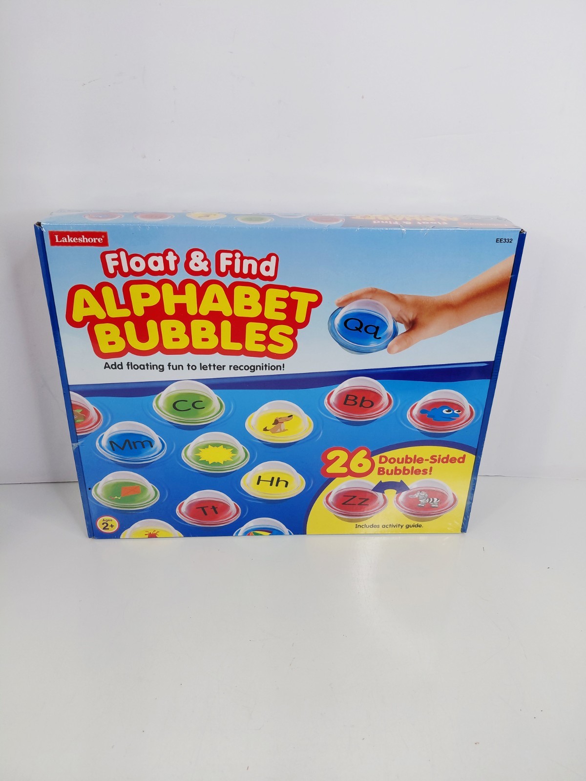 New Sealed Float & Find Alphabet Bubbles Lakeshore Educational
