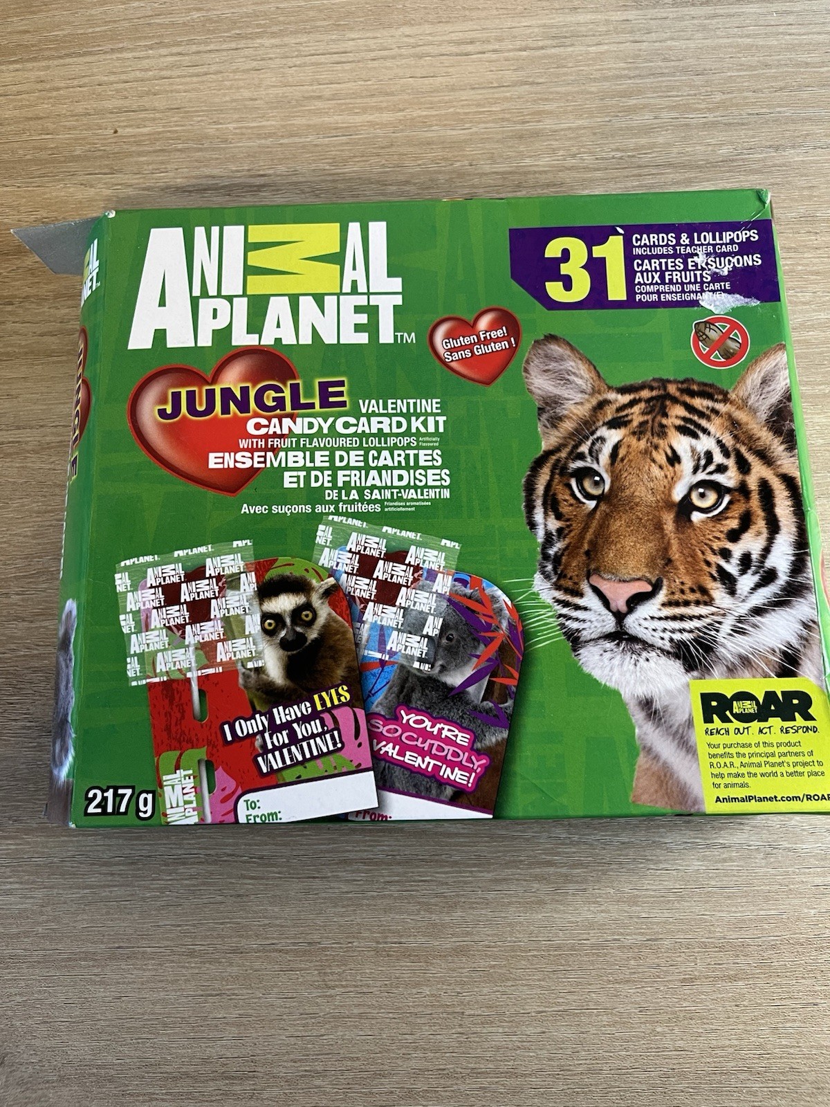 Animal Planet Valentines Days Cards Missing Lollipops