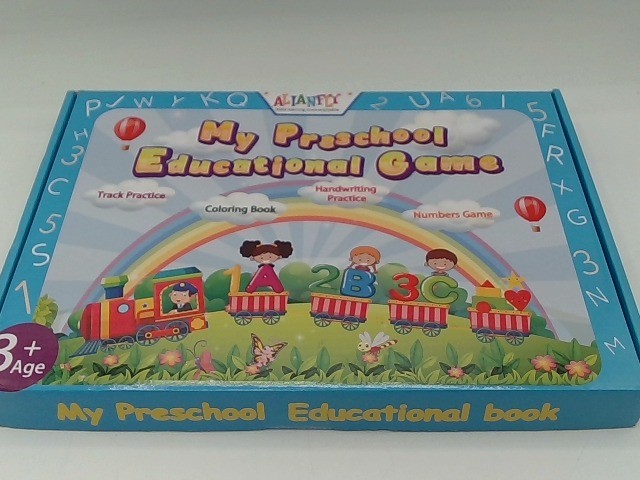 ATLANTY My Preschool Educational Game – Track Coloring Handwriting Numbers 3+