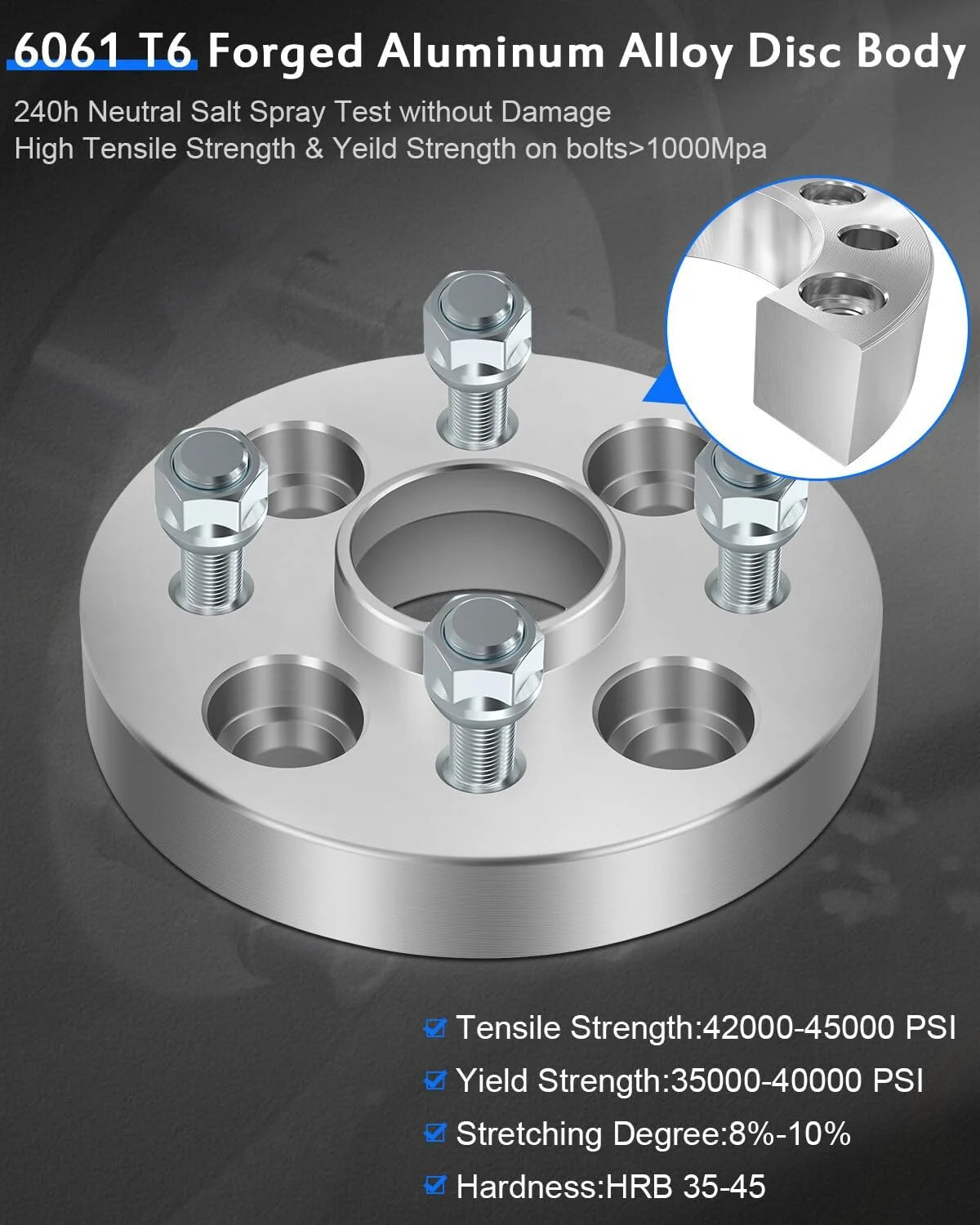 4PCS 4×100 Hub Centric Wheel Spacers 1 Inch 4 Lug for Toyota Models
