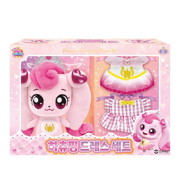 Princess Catch Teenieping 6 Hachuping Doll Dress Set Pink