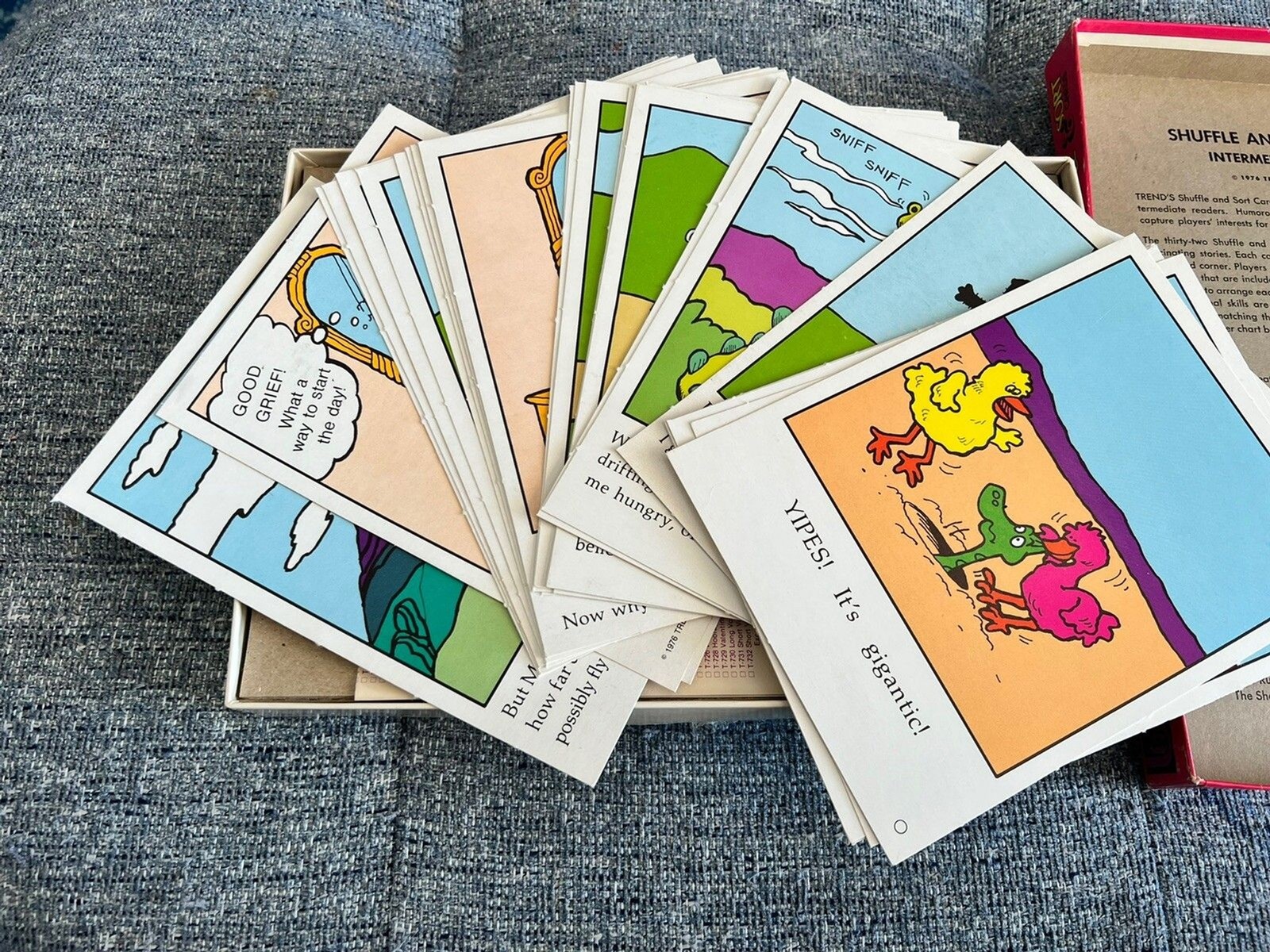 Vintage 1970s 1980s Children’s Learning Educational Word/Reading Games Lot