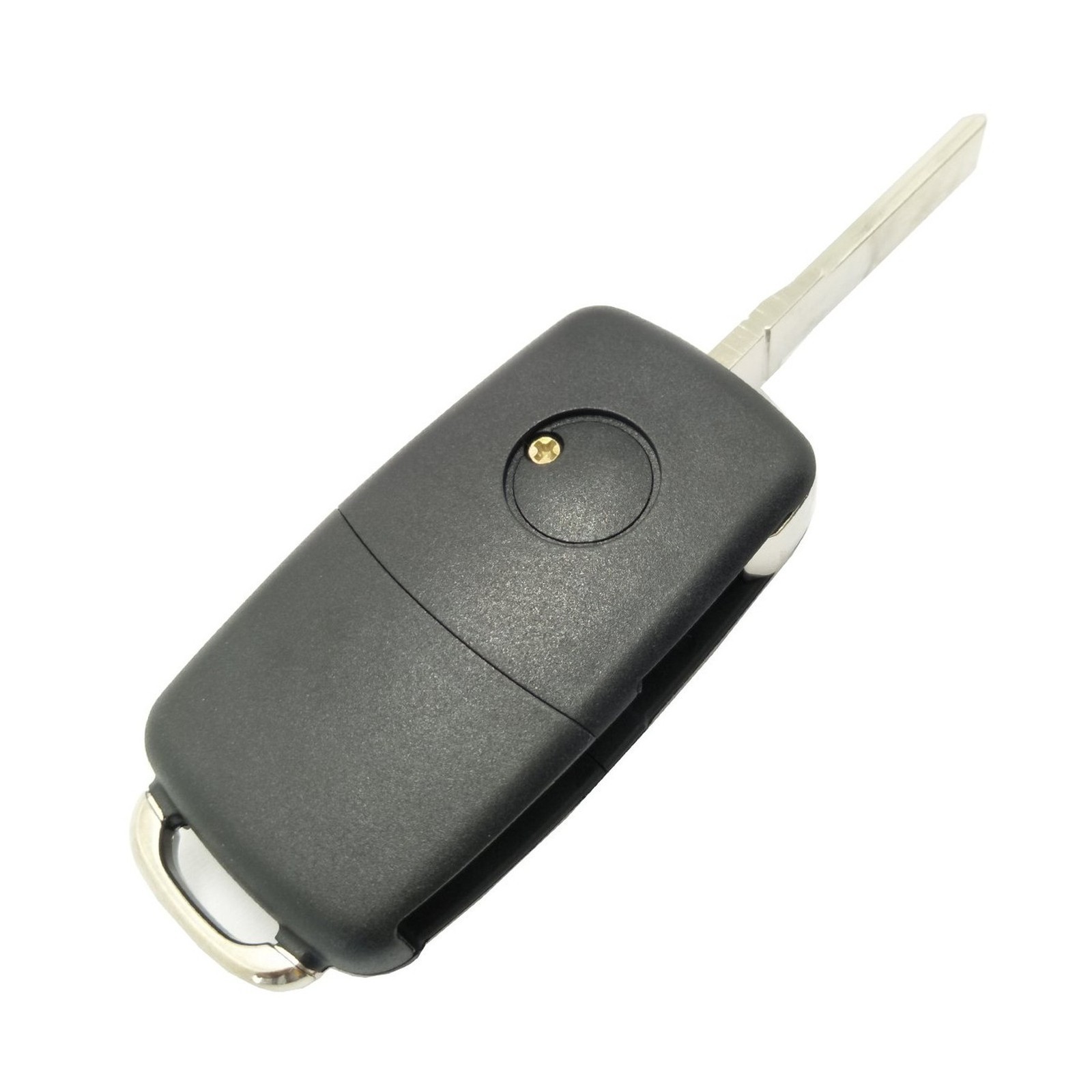 Key Fob Shell Case – 4 Button – Fit For VW Jetta/Passat/Golf – Black