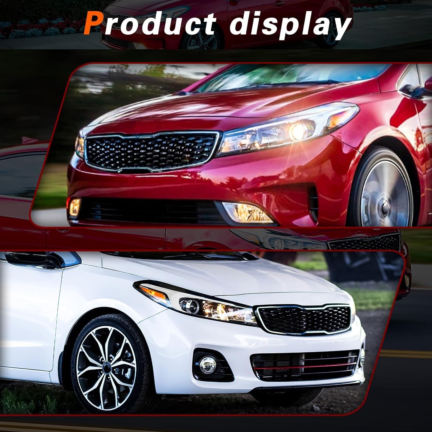 Kia Forte Right Headlight 2017-2018 TODO Assembly