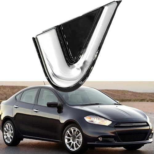Front Right Black Exterior Garnish Pillar Pillar Corner Right Passenger Side