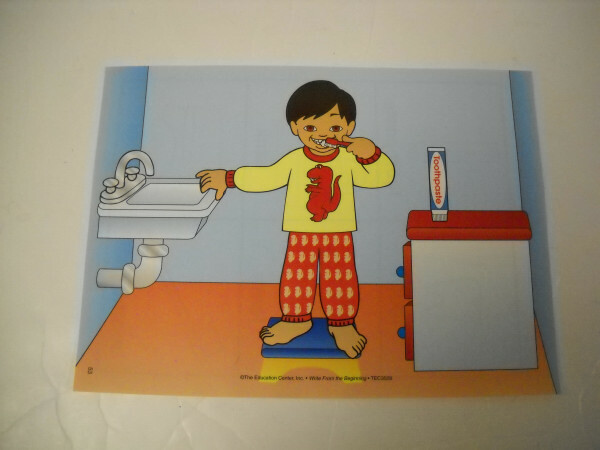 Dental Health K-1 Classroom Writing Center 13 Piece 6 Student Laminated New!
