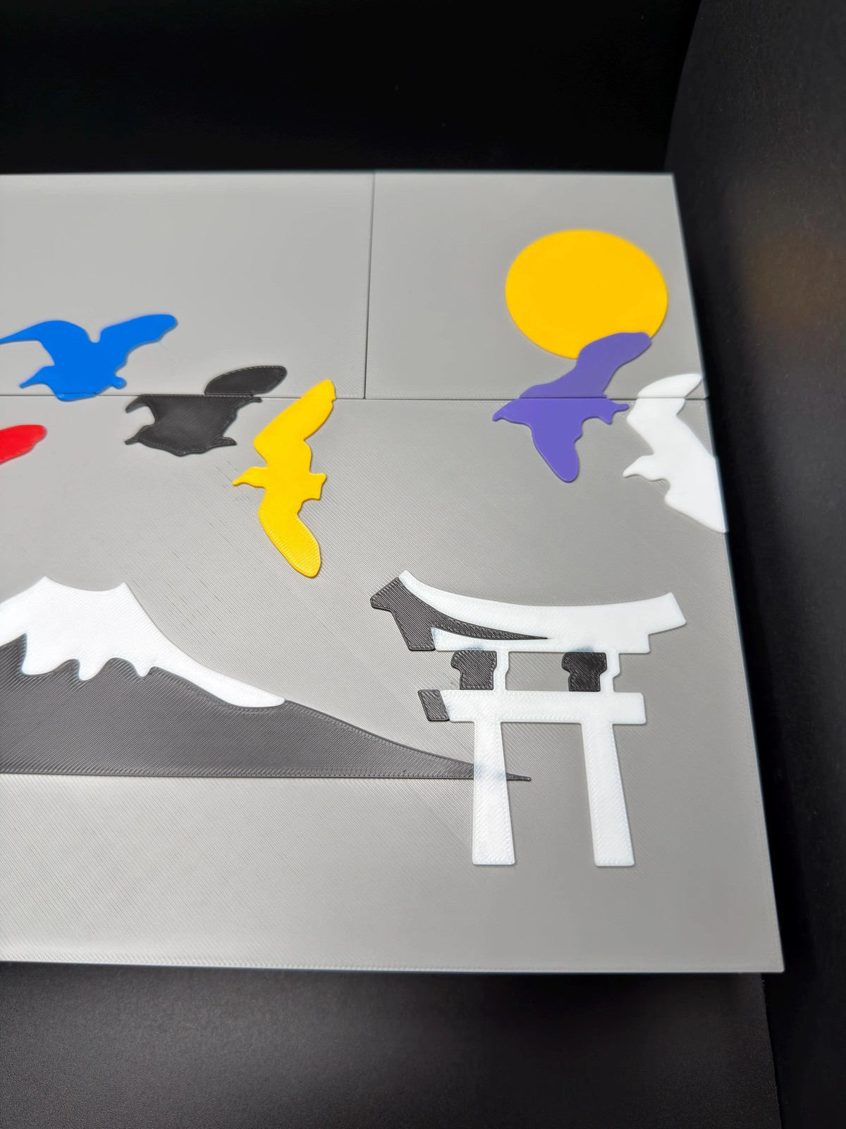 Vanishing Japanese Birds Puzzle | Optical Illusion Dissection Puzzle | 3D