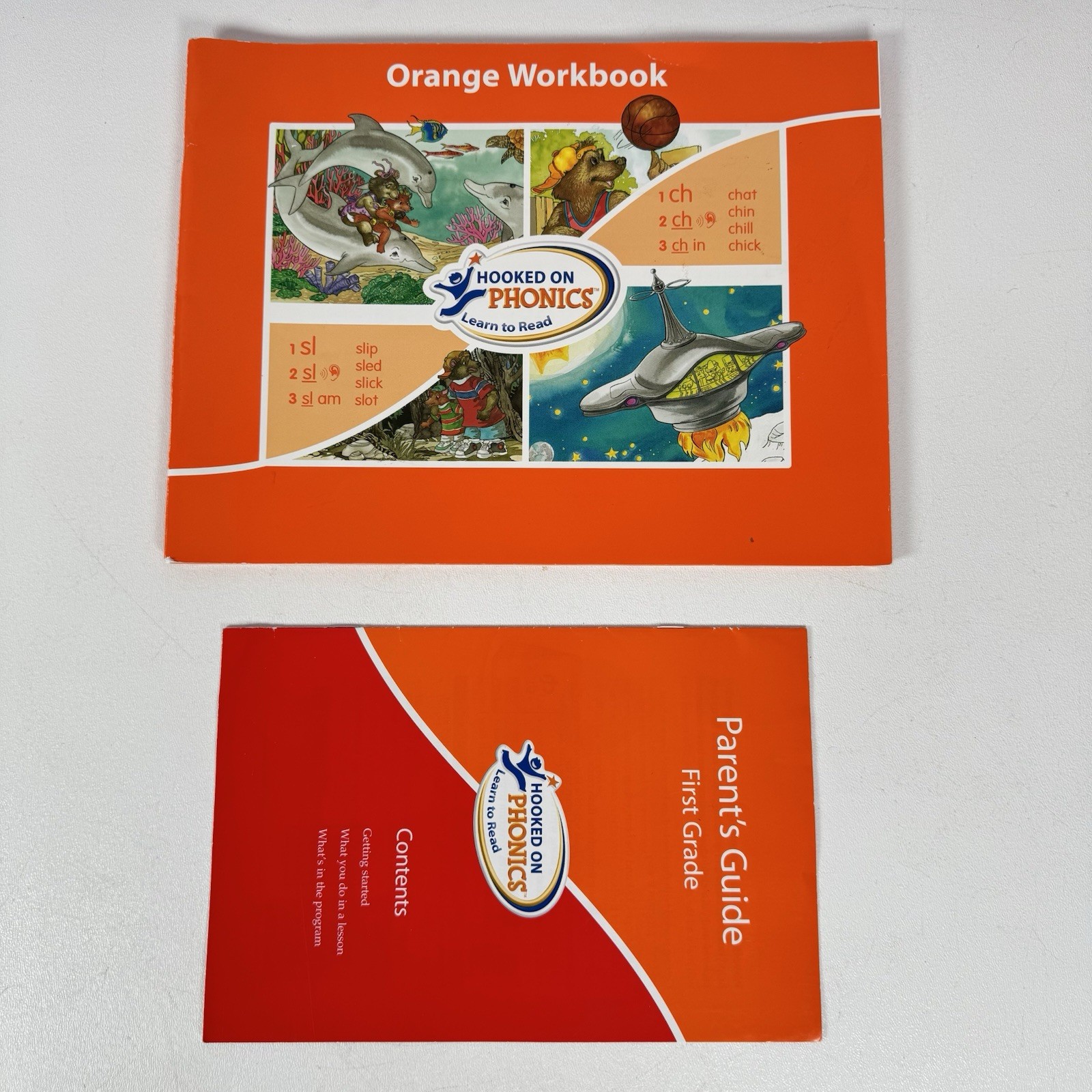 Hooked on Phonics Learn to Read REPLACEMENT Workbooks And Hop Books
