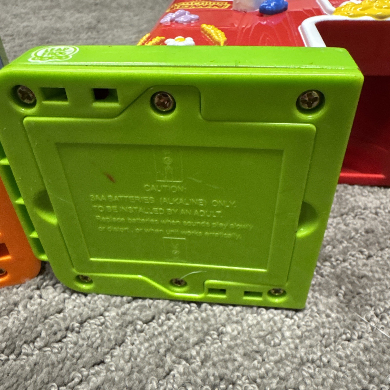 Leap Frog Learning Town Barn Buddies Car Wash Cars Toy Animal Word Color Blocks