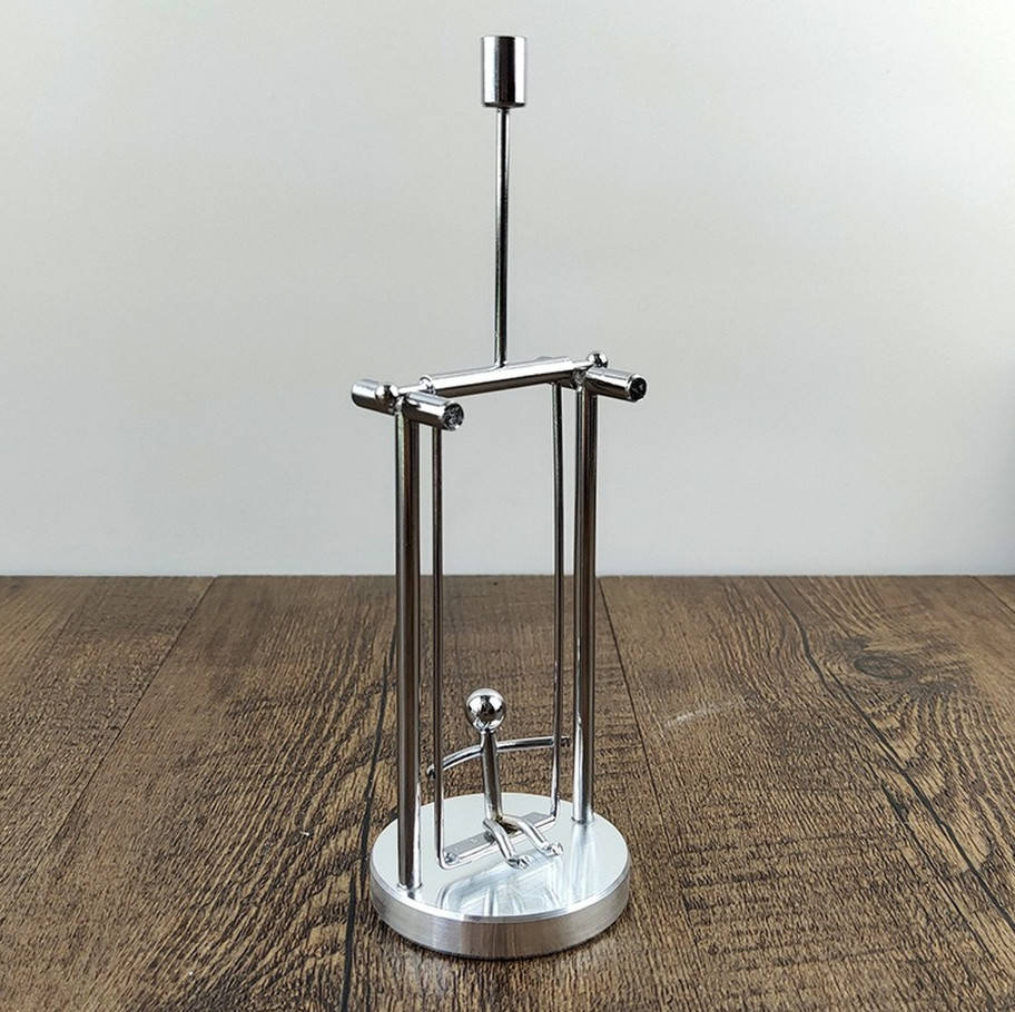 Perpetual Motion Desk Toy Steel Balance Automatic Swing Man Shake Wiggle Device
