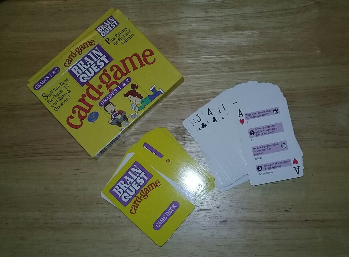 Workman Publishing Brain Quest Card Game Grades 1 & 2