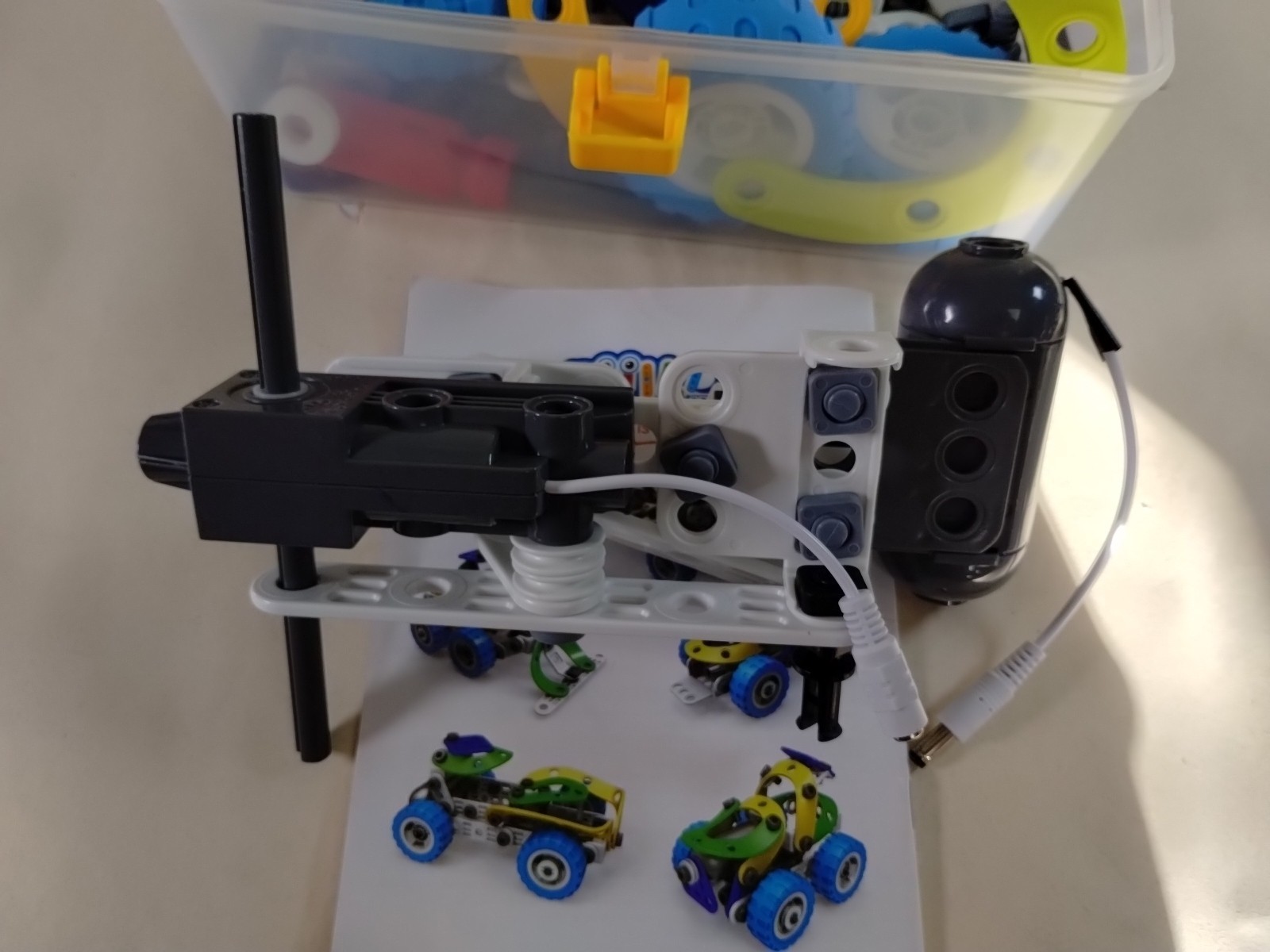 10 in 1 Electric Stem Toys for 5 + Boys & Girls Complete Toy Building Block Set