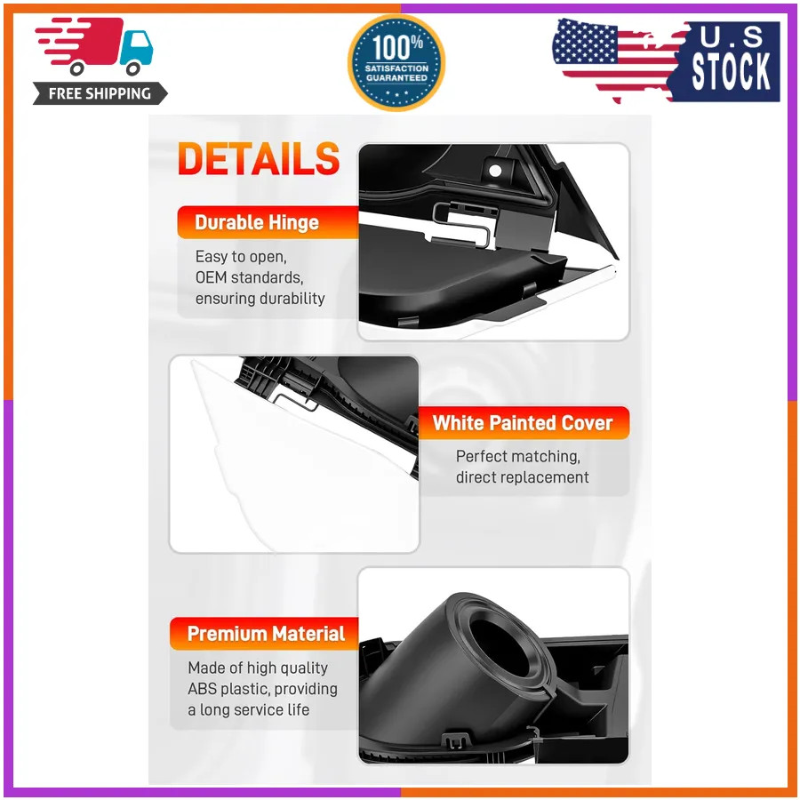 Fuel Filler Door Housing Hinge for Ford Transit 150 250 350 2015-2024 CK4Z-54…